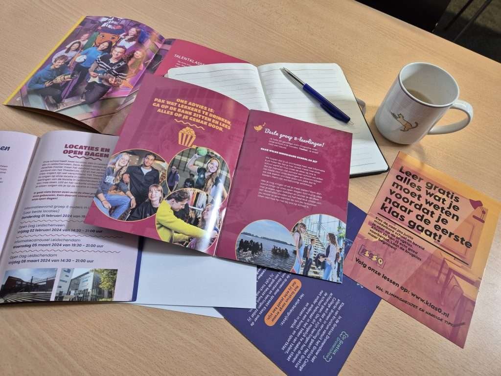 flyers school - schoolpositioneren